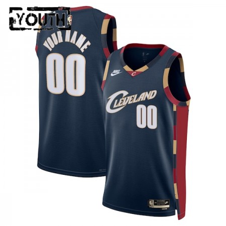 Dres Cleveland Cavaliers Prilagođeni Nike 2025-26 Classic Edition Navy Swingman - Dječji